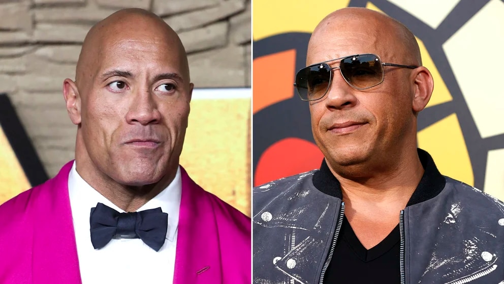 La historia de amor-odio entre Vin Diesel y Dwayne Johnson tiene un nuevo capítulo