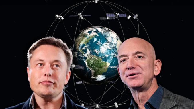 Este fue el duro y burlón mensaje que le envió Elon Musk a Jeff Bezos