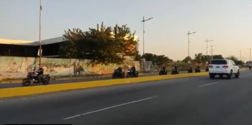 Así es el despliegue policial por la Av principal Adonay Parra de Barinas (Video)