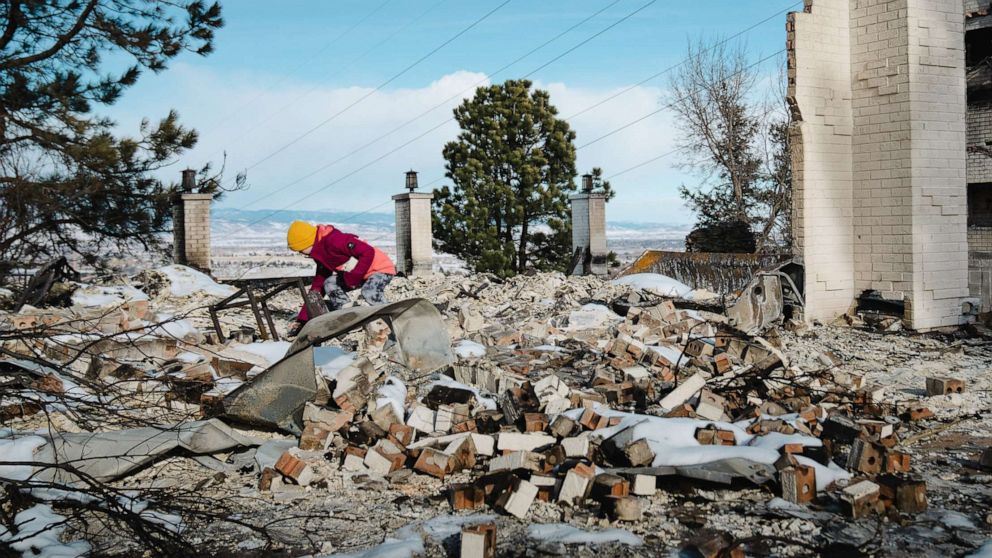 Identificaron la primera víctima del incendio forestal en Colorado