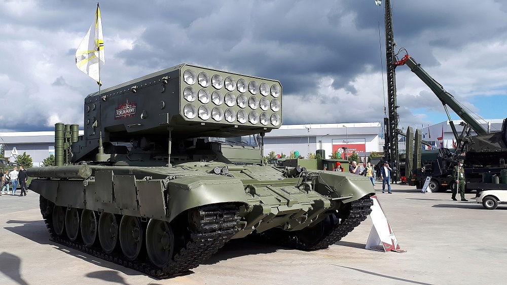 Los rusos habrían usado en Ucrania el TOS-1, el mortal lanzallamas termobárico que “funde” a sus enemigos