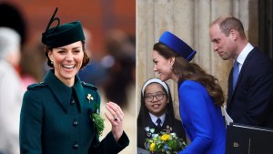 Clásicos, sofisticados y elegantes: la pasión de Kate Middleton por los tapados y sombreros monocromáticos