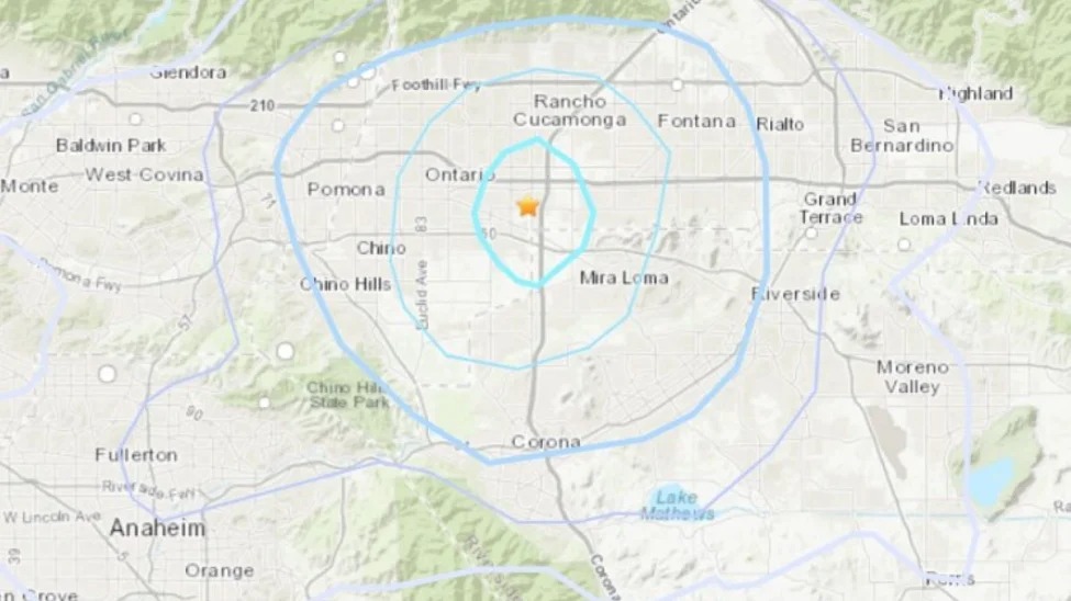 Dos áreas del sur de California fueron sacudidas por fuertes temblores