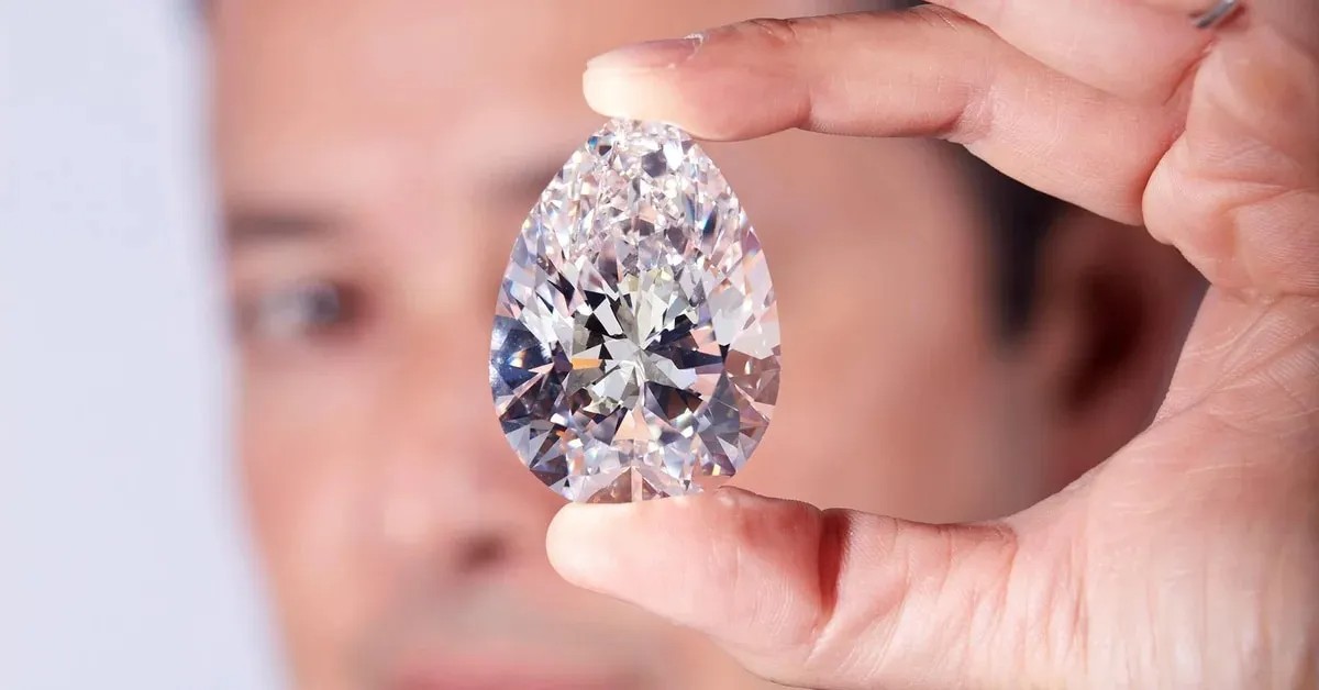El mayor diamante blanco nunca antes subastado saldrá a la venta en Ginebra