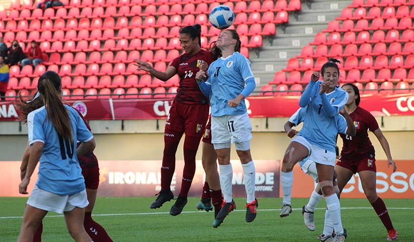 La Vinotinto sub-20 femenina cayó ante Uruguay en el Torneo Conmebol