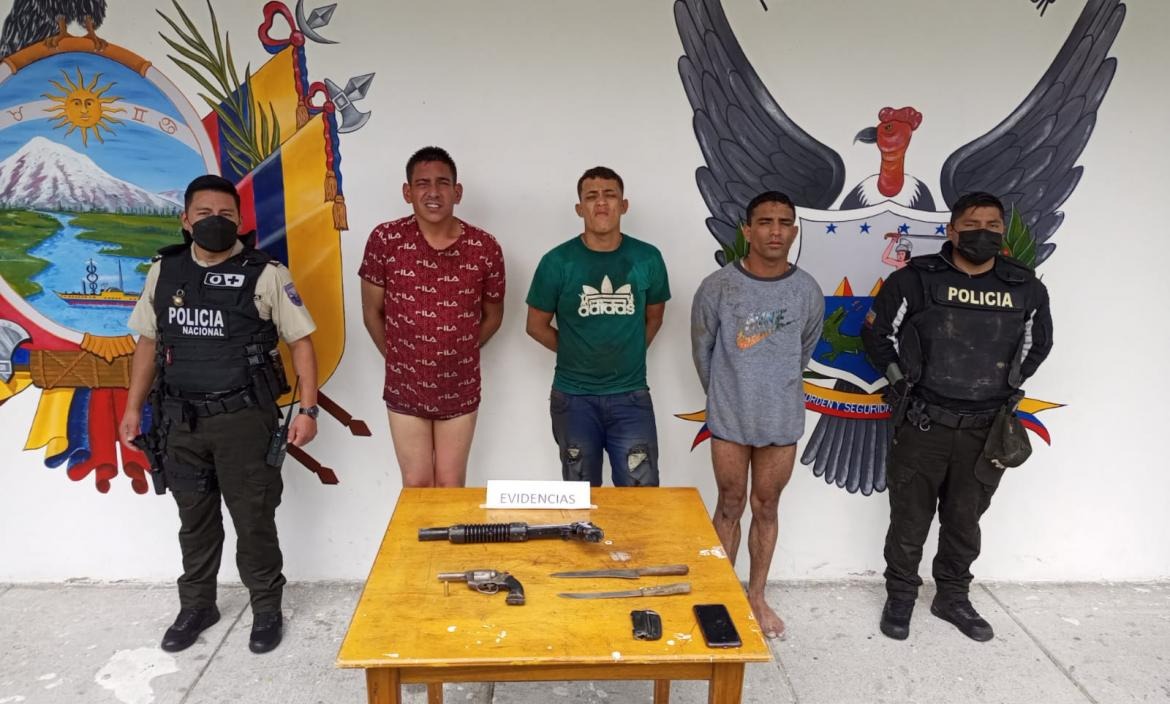 Dejaron en interiores a delincuentes venezolanos que tenían en azote a Quito