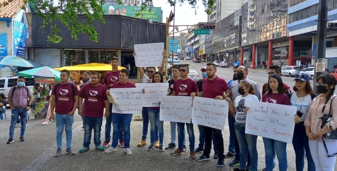 Movimiento “Jóvenes por la Democracia” exige libertad para Javier Tarazona