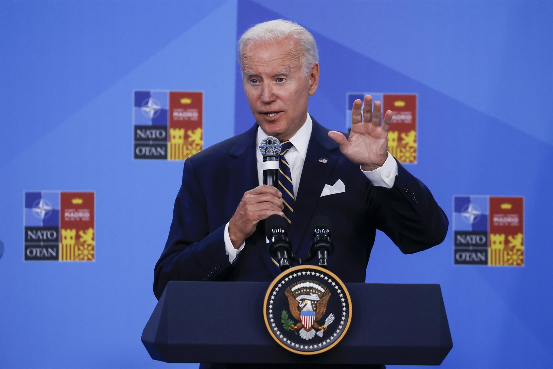 “Dios mío, me estoy poniendo nervioso”: El lapsus de Joe Biden durante la cumbre de la Otan (VIDEO)