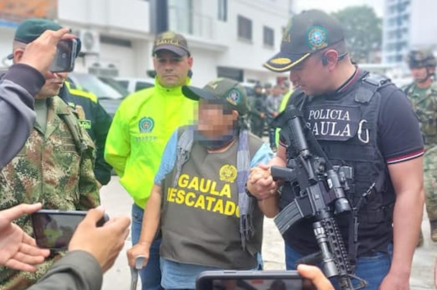 Rescataron a maestra de 63 años secuestrada por disidencias de las Farc (Video)