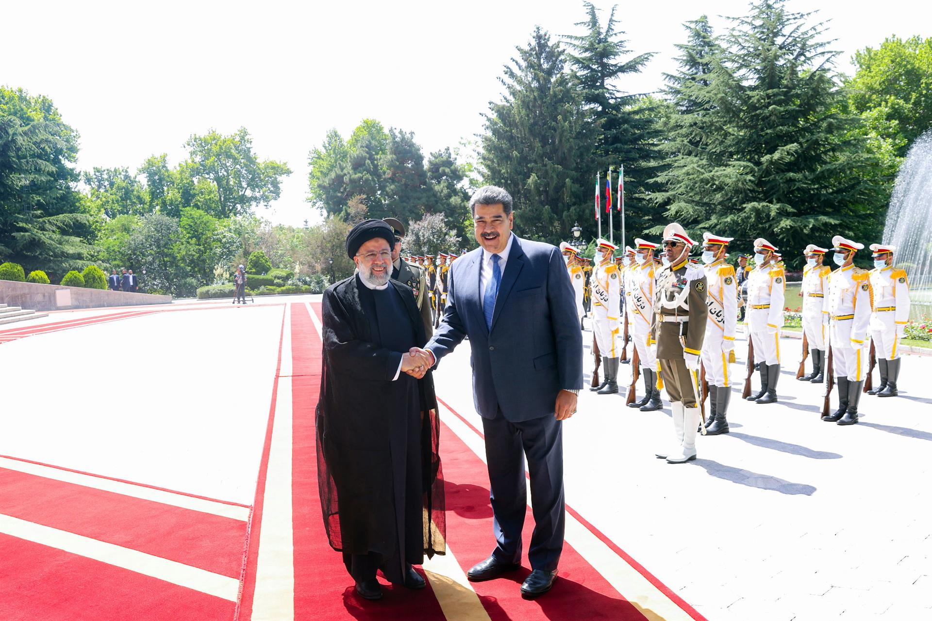 El régimen de Nicolás Maduro firmó un acuerdo de cooperación de 20 años con el régimen de Irán