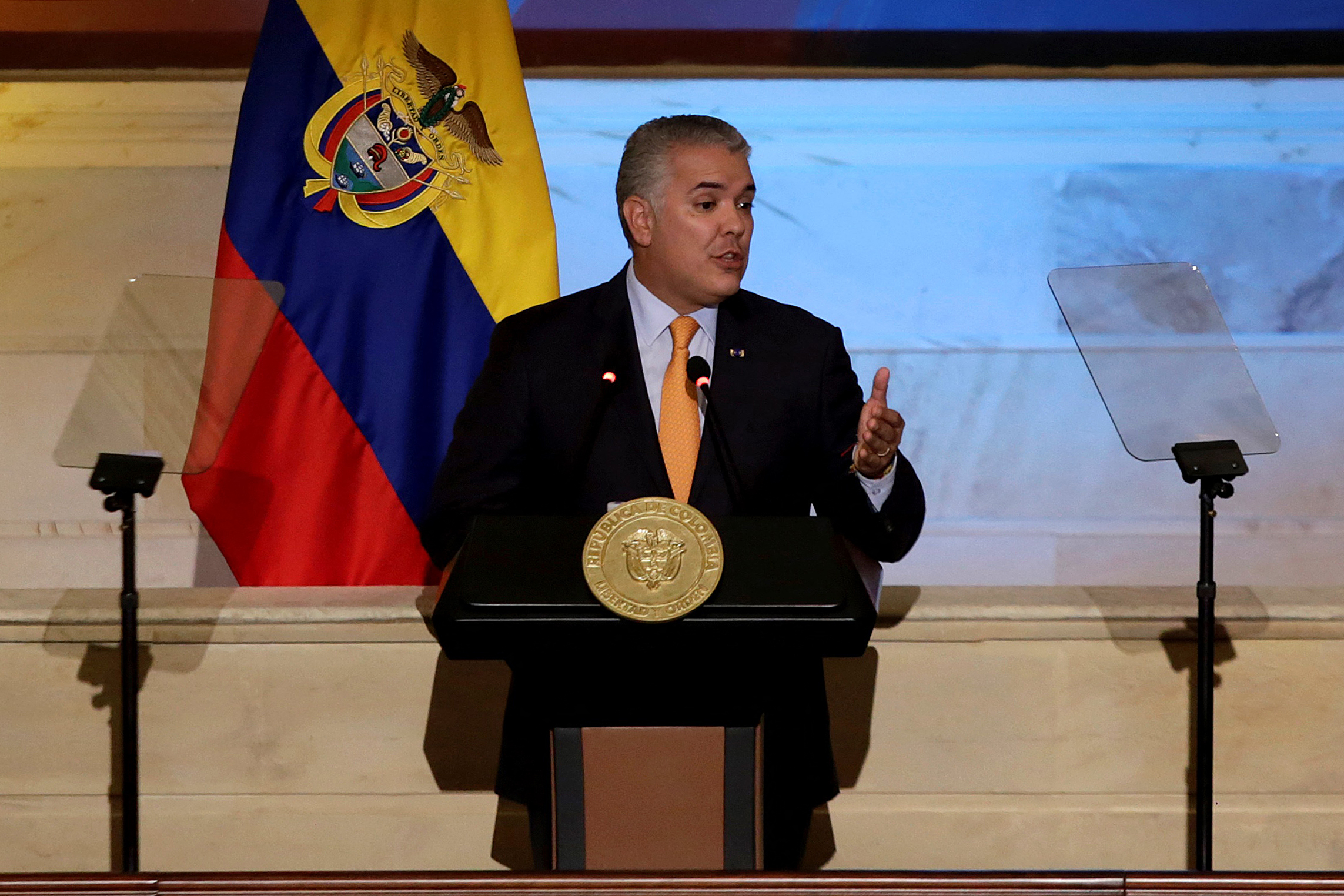 Duque insistió en su discurso que Venezuela necesita elecciones libres