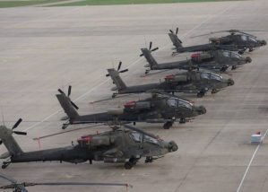 Helicópteros Apache de EEUU realizarán maniobra con armas y cohetes en Corea del Sur