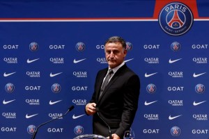 PSG presentó a Christophe Galtier como su nuevo entrenador oficial