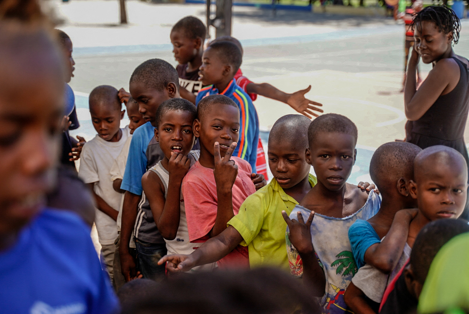 Los niños de Haití salvados de la violencia pandillera tienen un incierto futuro (FOTOS)