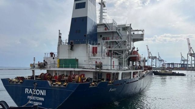 EEUU insta a Rusia a cumplir compromisos de seguridad alimentaria tras salida del primer buque con cereal de Ucrania