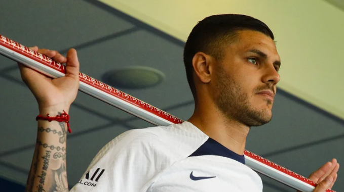 PSG pasa a la lista de “indeseables” a Mauro Icardi y lo envían a entrenar aparte del resto del equipo