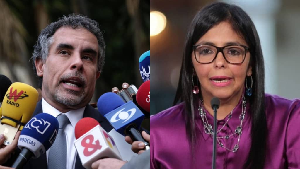 Delcy Eloína y Armando Benedetti conversaron sobre lucha contra lavado de activos