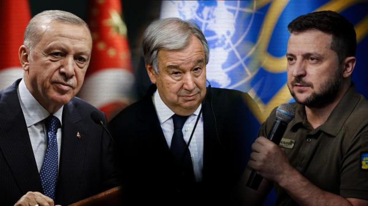 Inició primer encuentro cara a cara entre Erdogan y Zelenski en Ucrania