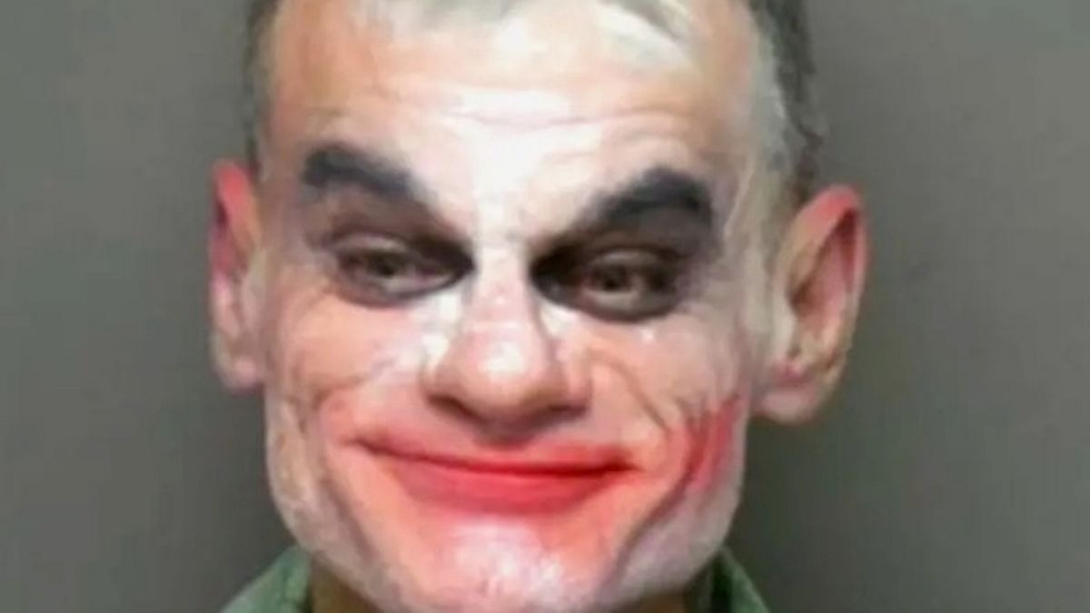 El Joker de la vida real fue llevado tras las rejas en EEUU por siniestras amenazas terroristas