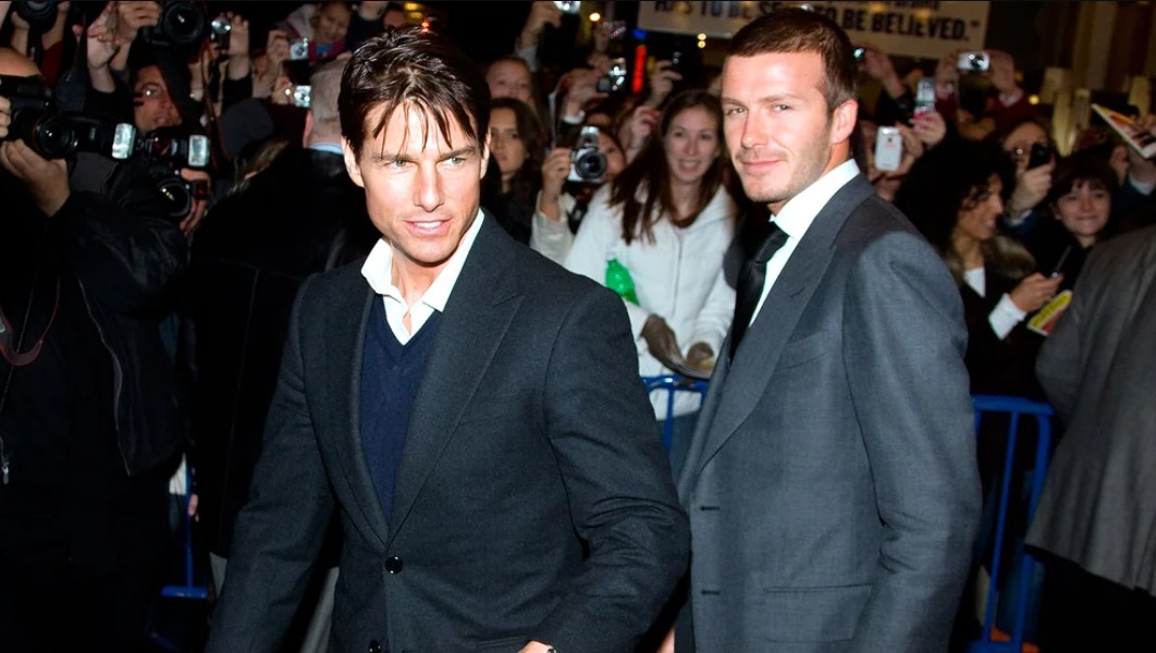 Tom Cruise construyó un campo de fútbol para atraer a David Beckham a la Cienciología