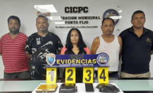 Integrantes de la banda de “El Wicho” fueron detenidos por distribución de drogas en Falcón