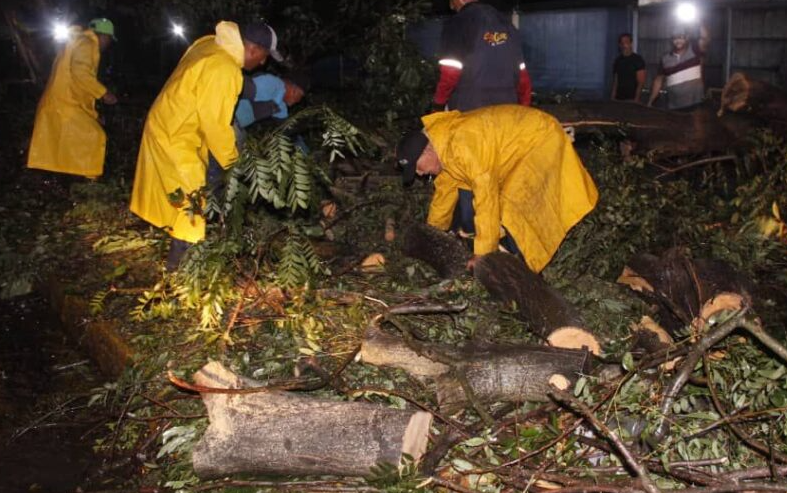 Lluvias dejaron al menos un muerto y 177 viviendas afectadas en Lara