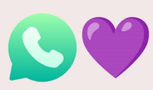 WhatsApp: qué significa el emoji del corazón violeta
