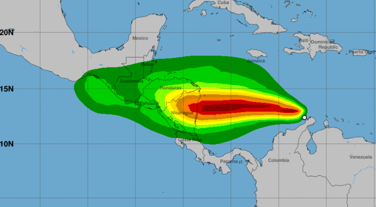 ALERTA en Honduras por la tormenta tropical Julia