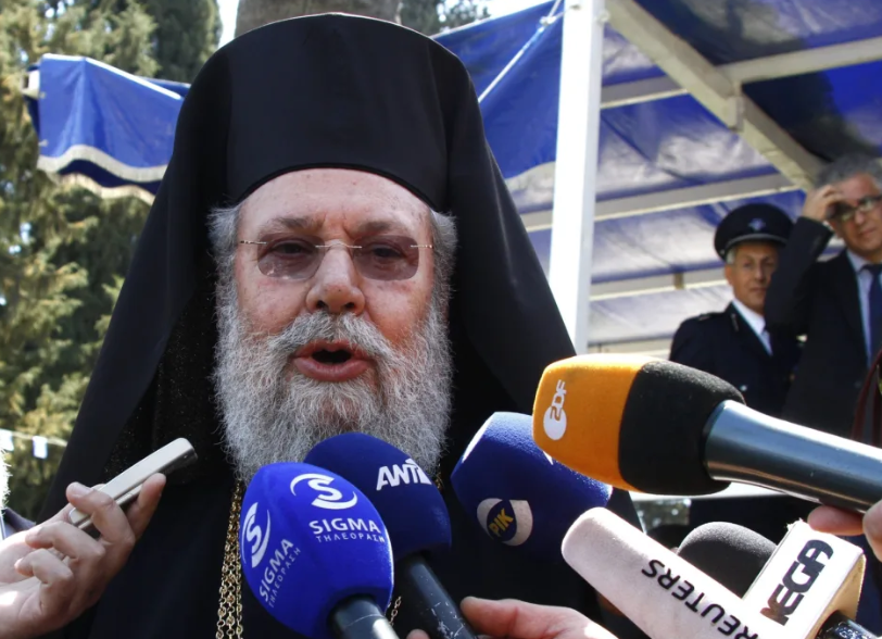 Fallece a los 81 años Jrisóstomos II, jefe de la iglesia ortodoxa de Chipre