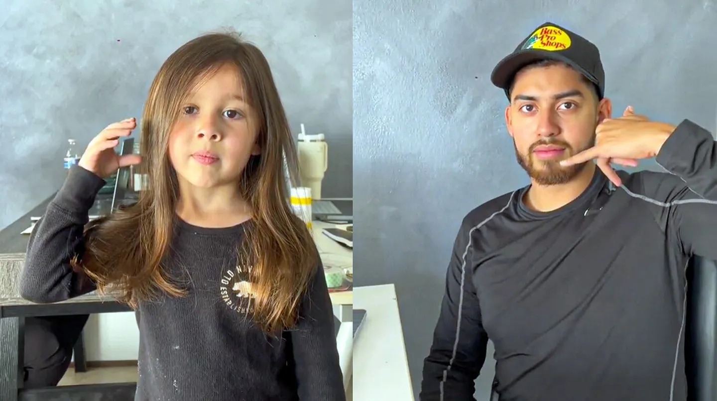 El VIDEO viral que más sorprende: Muestra la diferencia generacional entre un padre y su pequeña hija en EEUU