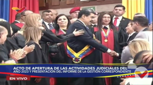 Nicolás Maduro acude a la sede del TSJ para el acto de inicio de las Actividades Judiciales de 2023