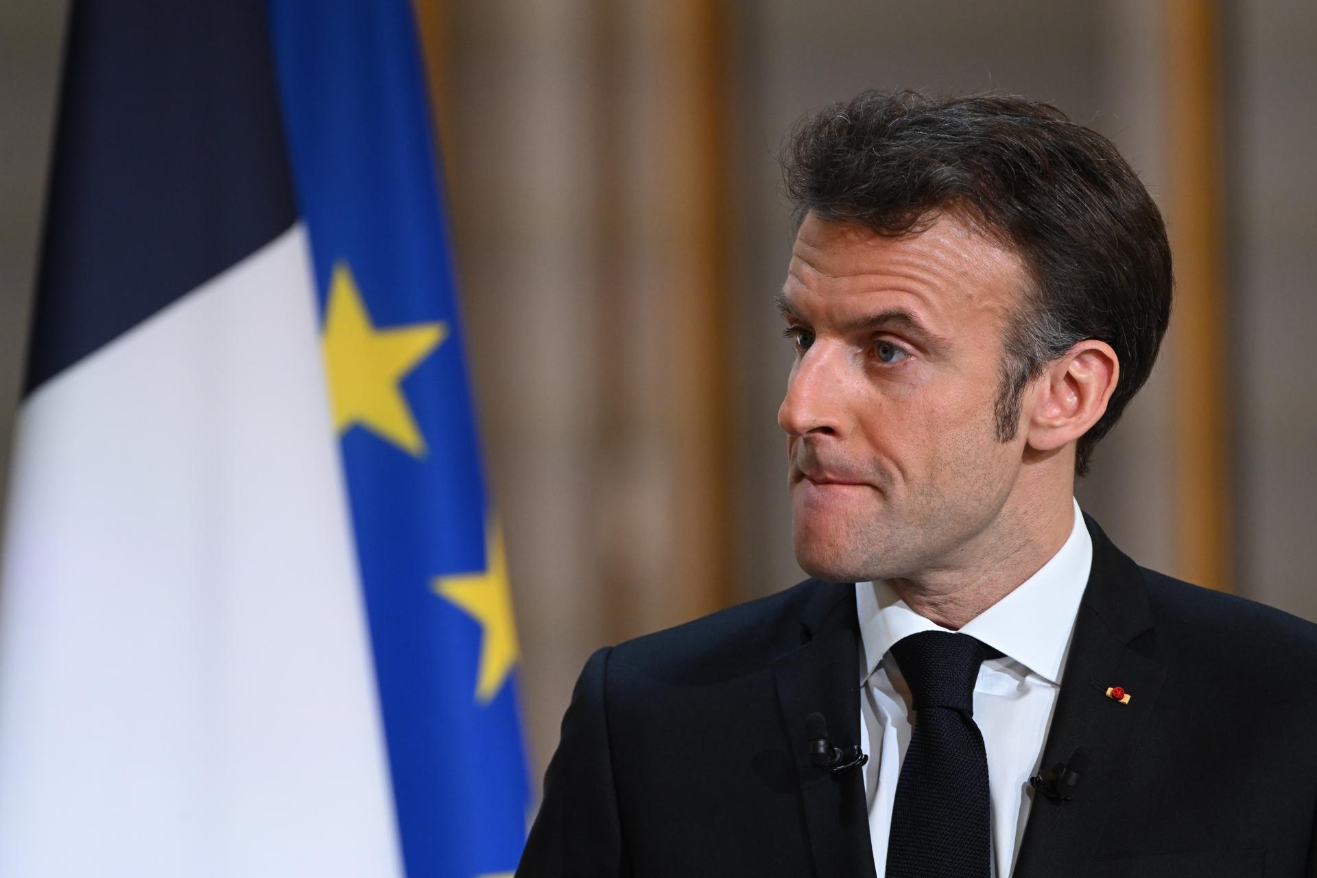 Oposición en Francia presenta moción de censura contra Macron por polémica reforma
