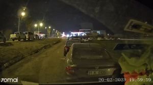 Cámara de seguridad de un carro captó los primeros momentos del terremoto en Turquía