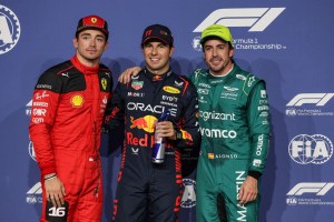 El mexicano Sergio Pérez saldrá de primero en el Gran Premio de Arabia Saudita