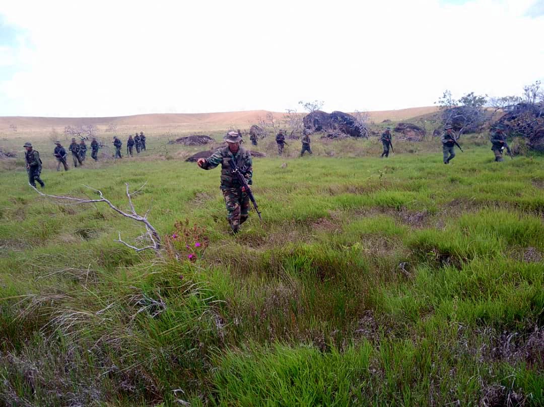 Desmantelaron un campamento de minería ilegal en el parque Yapacana de Amazonas (Fotos)