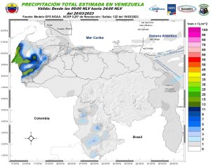 Inameh prevé bajas probabilidades de lluvias en gran parte del país este #20Mar