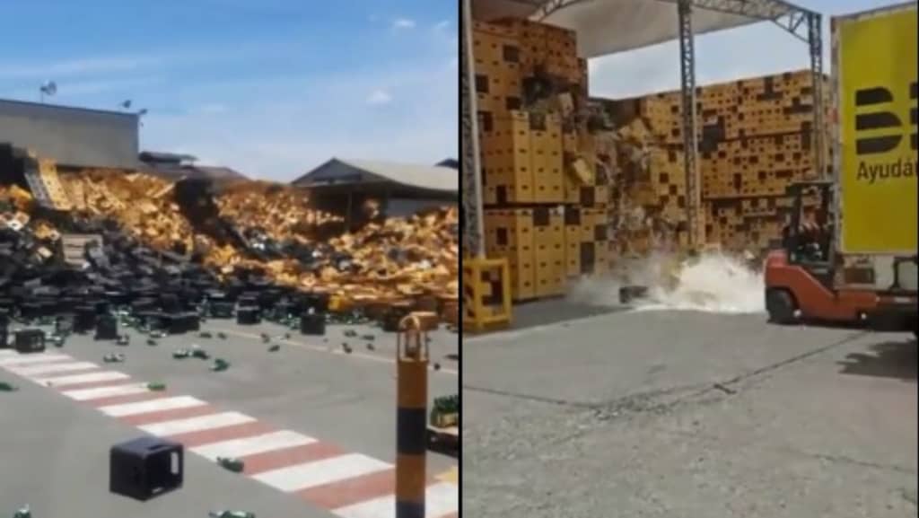 “Está todo caído”: Potente terremoto en Ecuador causó graves daños en una cervecería este #18Mar (VIDEO)