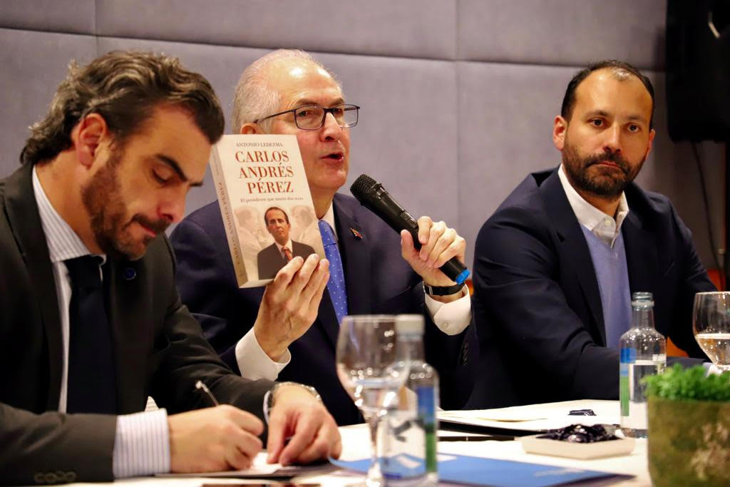 Antonio Ledezma: Venezuela se arreglará saliendo de Maduro