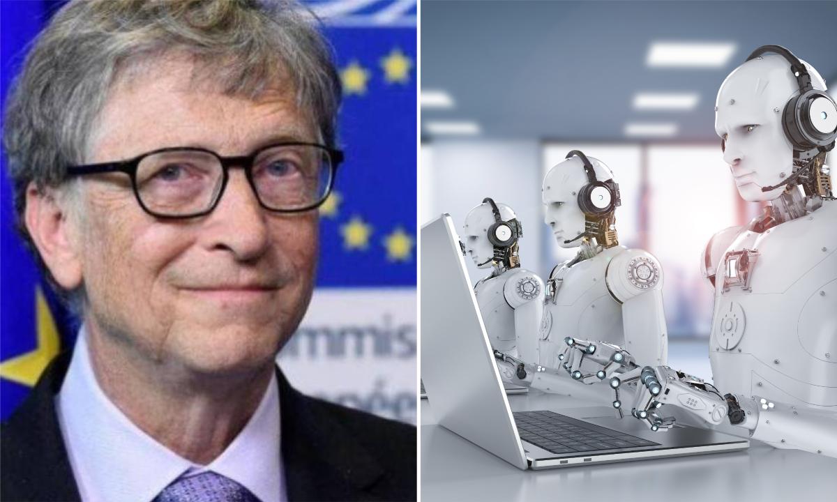 Bill Gates predijo las profesiones que serán sustituidas por la inteligencia artificial