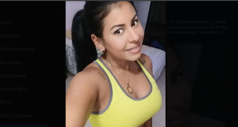Desapareció una venezolana y temen que fuera secuestrada en un viaje clandestino a Aruba