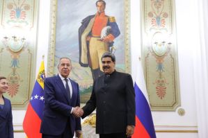 Maduro recibió las órdenes de Putin tras ponerle alfombra roja a Lavrov en Miraflores (VIDEO)