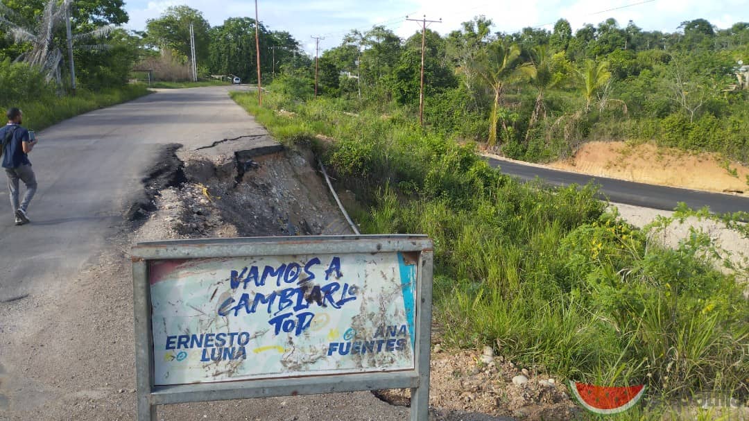 ¿Qué pasó?: En la Troncal 10 de Monagas se aprobaron 300 mil dólares y las obras están paralizadas (FOTOS)