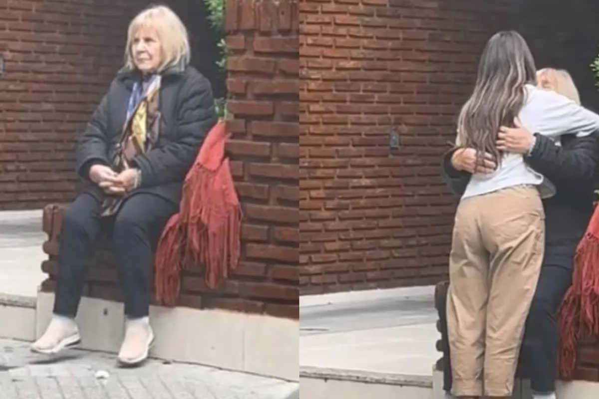 VIRAL: Pasaron a buscar a su abuela y se quedaron sin palabras al ver lo que hacía mientras las esperaba (VIDEO)
