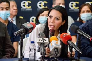 Delsa Solórzano afirmó que protegerá la Primaria tras renuncia de la vicepresidenta de la Comisión