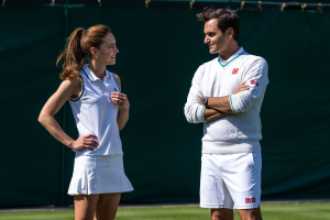 VIRAL: Roger Federer reta a Kate Middleton en Wimbledon y se lleva una sorpresa (VIDEO)