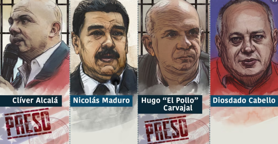 VOA: Las recompensas por Maduro, Cabello y El Aissami “aún están activas” en EEUU