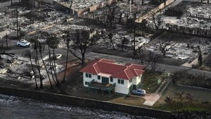 Dueña de la “casa milagrosa” que se mantuvo intacta tras devastadores incendios en Maui relató cómo sobrevivió