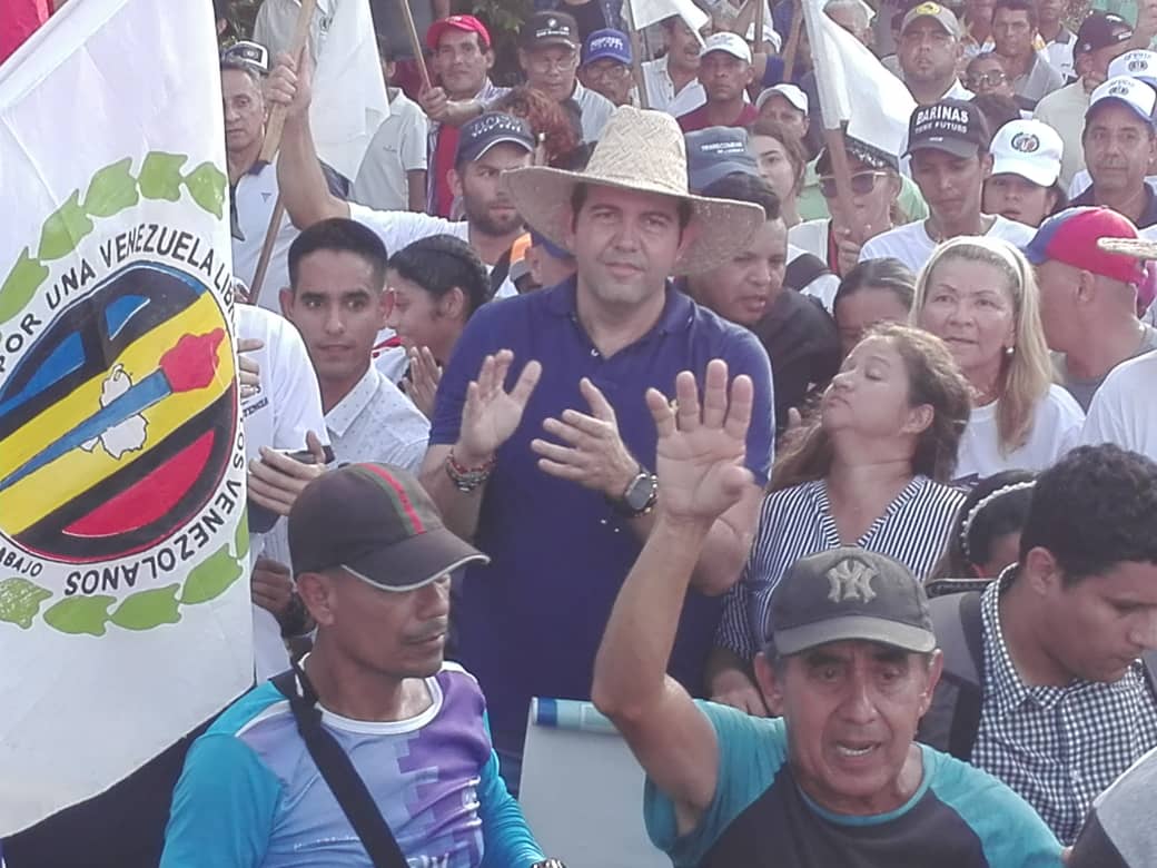 Carlos Prosperi convocó a una multitud de adecos en Barinas