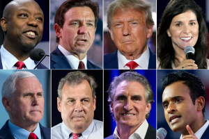 Sin Trump en la lista, quiénes son los aspirantes presidenciales que participarán en el primer debate republicano de EEUU