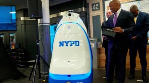 Así es K5, el robot policía que patrullará Nueva York